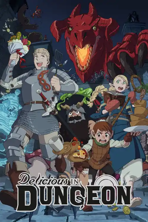 Download Delicious in Dungeon (Season 1) Multi Audio {Hindi English Japanese} Anime Series 480p 720p & 1080p WEB DL 20 delicious in dungeon season 1