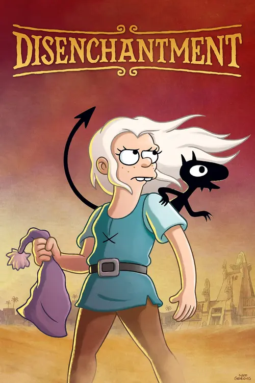 Download Disenchantment (Season 1 4) Hindi Dubbed Complete Netflix WEB Series 480p | 720p HDRip 6 disenchantment season 1