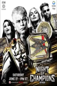 wwe night of champions 27th june 2026