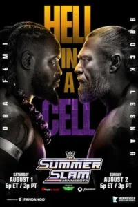 wwe summerslam saturday 2 august 2026